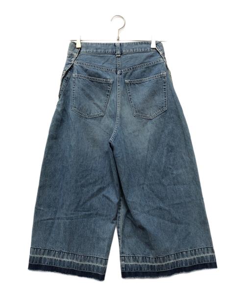 sacai（サカイ）sacai (サカイ) カットオフ デニム ショーツ インディゴの古着・服飾アイテム