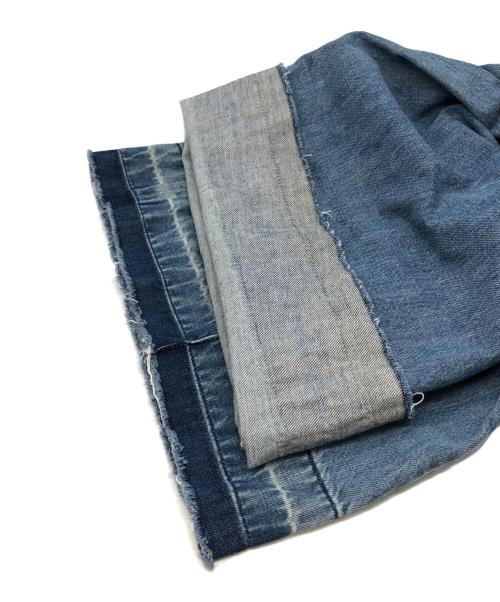 sacai（サカイ）sacai (サカイ) カットオフ デニム ショーツ インディゴの古着・服飾アイテム