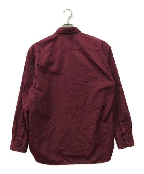 DRIES VAN NOTEN（ドリスヴァンノッテン）DRIES VAN NOTEN (ドリスヴァンノッテン) 長袖シャツ ワインレッド サイズ:Sの古着・服飾アイテム