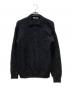 AURALEE（オーラリー）の古着「BRUSHED SUPER KID MOHAIR KNIT POLO」｜ブラック
