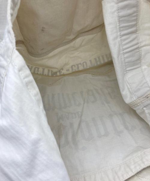 BELAFONTE（ベラフォンテ）BELAFONTE (ベラフォンテ) ニュースペーパーバッグ アイボリーの古着・服飾アイテム