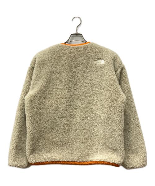 THE NORTH FACE（ザ ノース フェイス）THE NORTH FACE (ザ ノース フェイス) リバーシブルエクストリームパイルカーディガン ベージュ サイズ:Sの古着・服飾アイテム