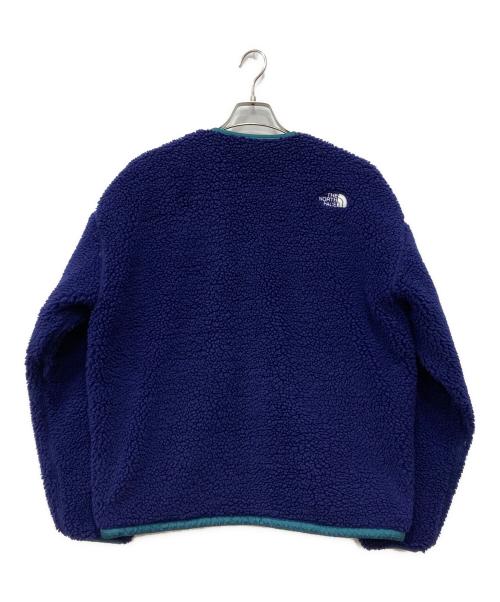 THE NORTH FACE（ザ ノース フェイス）THE NORTH FACE (ザ ノース フェイス) リバーシブルエクストリームパイルカーディガン パープル サイズ:Lの古着・服飾アイテム
