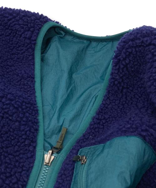 THE NORTH FACE（ザ ノース フェイス）THE NORTH FACE (ザ ノース フェイス) リバーシブルエクストリームパイルカーディガン パープル サイズ:Lの古着・服飾アイテム