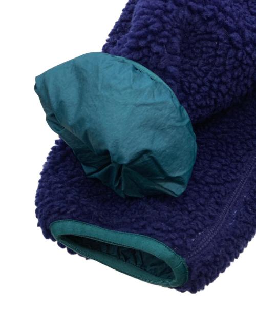 THE NORTH FACE（ザ ノース フェイス）THE NORTH FACE (ザ ノース フェイス) リバーシブルエクストリームパイルカーディガン パープル サイズ:Lの古着・服飾アイテム