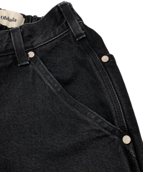 Oblada（オブラダ）Oblada (オブラダ) SKATER JEANS ブラック サイズ:Mの古着・服飾アイテム