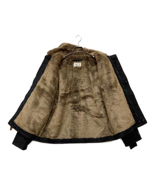 HOUSTON（ヒューストン）HOUSTON (ヒューストン) N-1 DECK JACKET ブラック サイズ:XLの古着・服飾アイテム