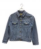 MICHAEL KORSマイケル・コース）の古着「モノグラムデニムジャケット」｜ネイビー