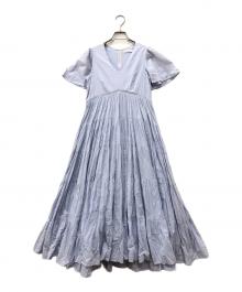 MARIHA（マリハ）の古着「すずらんのドレス」｜ブルー