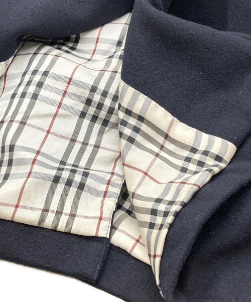 BURBERRY BLACK LABEL（バーバリーブラックレーベル）BURBERRY BLACK LABEL (バーバリーブラックレーベル) メルトンコート ネイビー サイズ:Mの古着・服飾アイテム