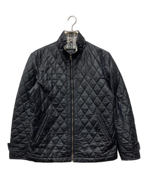 BURBERRY BLACK LABEL（バーバリーブラックレーベル）BURBERRY BLACK LABEL (バーバリーブラックレーベル) キルティングジャケット ブラック サイズ:Lの古着・服飾アイテム