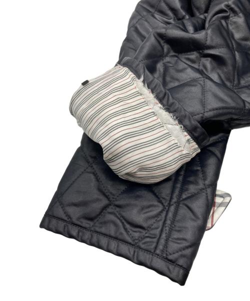 BURBERRY BLACK LABEL（バーバリーブラックレーベル）BURBERRY BLACK LABEL (バーバリーブラックレーベル) キルティングジャケット ブラック サイズ:Lの古着・服飾アイテム