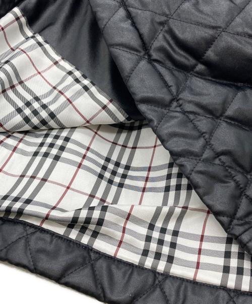 BURBERRY BLACK LABEL（バーバリーブラックレーベル）BURBERRY BLACK LABEL (バーバリーブラックレーベル) キルティングジャケット ブラック サイズ:Lの古着・服飾アイテム