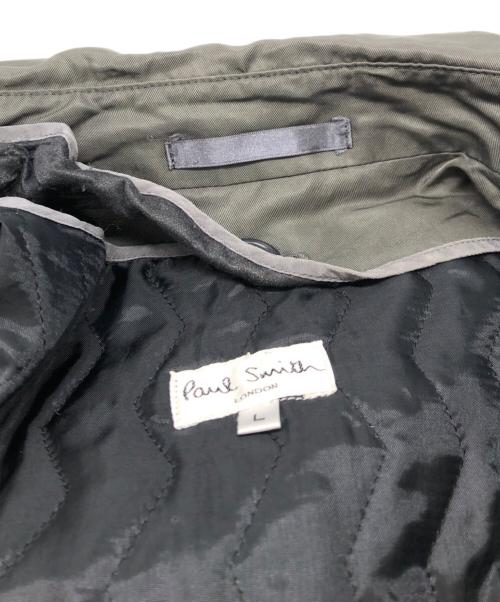 PAUL SMITH（ポールスミス）PAUL SMITH (ポールスミス) ライナー付ステンカラーコート グリーン サイズ:Lの古着・服飾アイテム