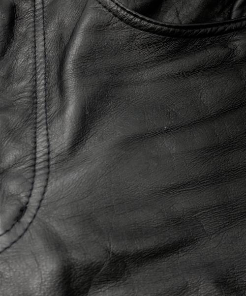 Schott（ショット）Schott (ショット) レザーパンツ ブラック サイズ:30の古着・服飾アイテム