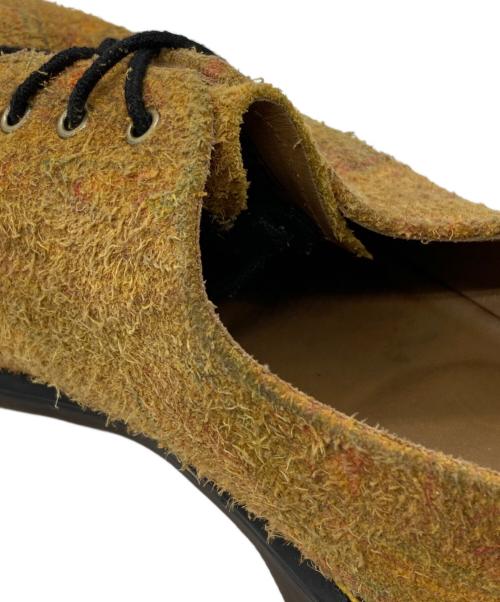 Dr.Martens（ドクターマーチン）Dr.Martens (ドクターマーチン) SMITHS スエード ダービーシューズ イエロー サイズ:UK8の古着・服飾アイテム