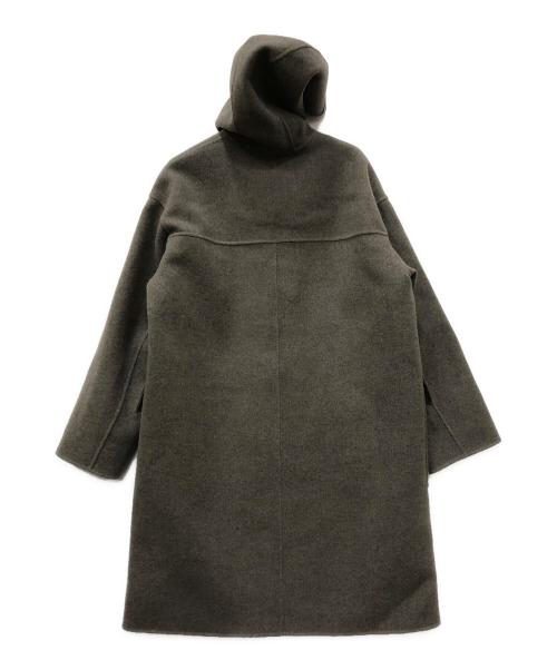 GALERIE VIE（ギャルリーヴィー）GALERIE VIE (ギャルリーヴィー) ライトメルトン フーデッドコート グレー サイズ:36の古着・服飾アイテム