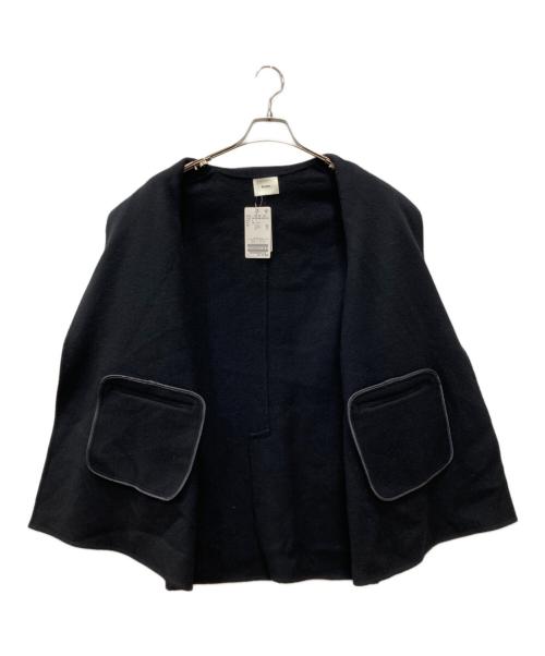 RETROVE（リトローヴ）RETROVE (リトローヴ) Double face Jacket ブラック サイズ:F 未使用品の古着・服飾アイテム