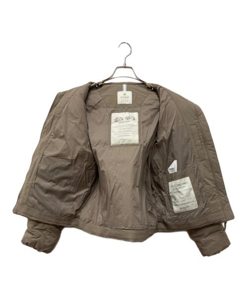 Snow peak（スノーピーク）snow peak (スノーピーク) スタンドネックライトウェイトダウンジャケット ベージュ サイズ:Mの古着・服飾アイテム