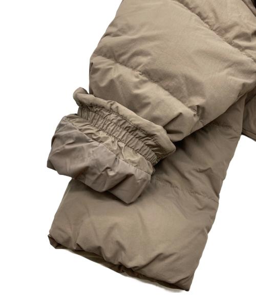 Snow peak（スノーピーク）snow peak (スノーピーク) スタンドネックライトウェイトダウンジャケット ベージュ サイズ:Mの古着・服飾アイテム