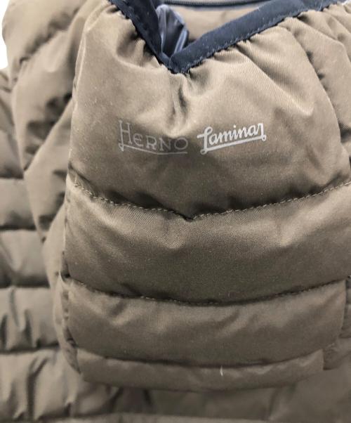 HERNO（ヘルノ）HERNO (ヘルノ) ダウンジャケット ブラウン サイズ:42の古着・服飾アイテム