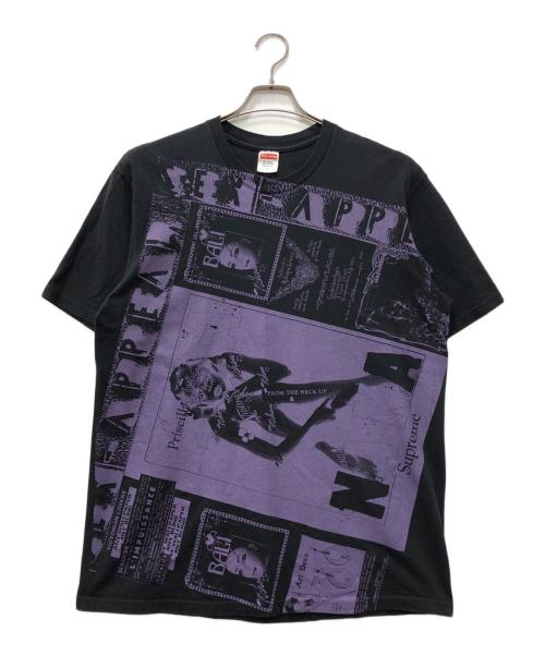 SUPREME（シュプリーム）Supreme (シュプリーム) collage tee パープル サイズ:Lの古着・服飾アイテム
