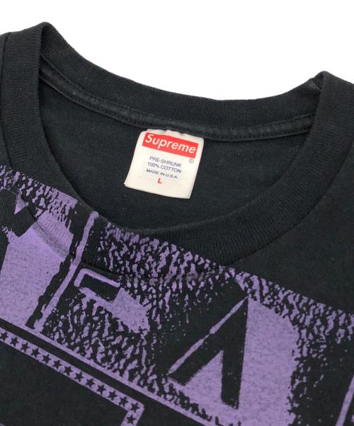 SUPREME（シュプリーム）Supreme (シュプリーム) collage tee パープル サイズ:Lの古着・服飾アイテム