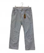 GUCCIグッチ）の古着「ヒッコリーデニムパンツ」｜ネイビー