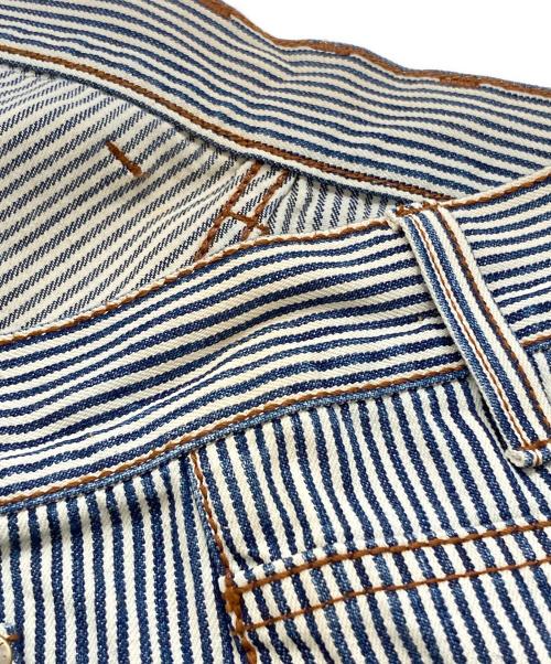 GUCCI（グッチ）GUCCI (グッチ) ヒッコリーデニムパンツ ネイビー サイズ:48の古着・服飾アイテム