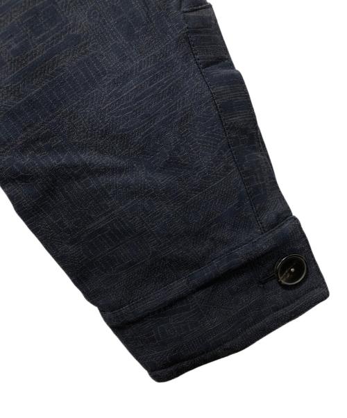 HERMES（エルメス）HERMES (エルメス) ミリタリージャケット ネイビー サイズ:52の古着・服飾アイテム