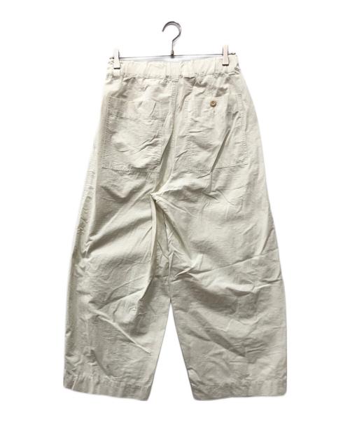 MHL（エムエイチエル）MHL (エムエイチエル) LIGHTWEIGHT COTTON NYLON TWILL TROUSERS グリーン サイズ:1の古着・服飾アイテム