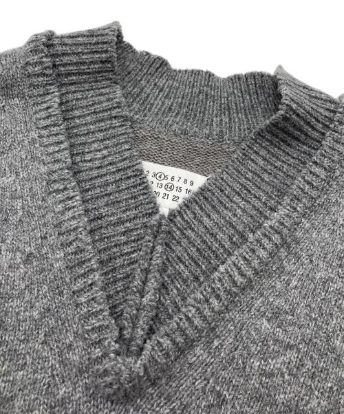 Maison Margiela（メゾンマルジェラ）Maison Margiela (メゾンマルジェラ) ニットベスト グレー サイズ:XSの古着・服飾アイテム