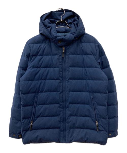 LACOSTE（ラコステ）LACOSTE (ラコステ) ダウンジャケット ネイビー サイズ:52の古着・服飾アイテム