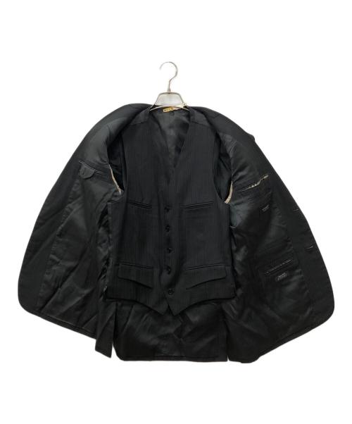 BURBERRY BLACK LABEL（バーバリーブラックレーベル）BURBERRY BLACK LABEL (バーバリーブラックレーベル) 3ピーススーツ ブラック サイズ:以下参照の古着・服飾アイテム