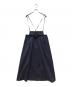Drawer (ドゥロワー) ツイル ストラップスカート ネイビー サイズ:38：12000円