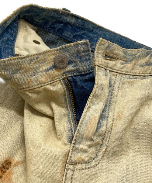 RALPH LAUREN（ラルフローレン）RALPH LAUREN (ラルフローレン) ロングデニムマーメイドスカート ベージュ サイズ:6の古着・服飾アイテム