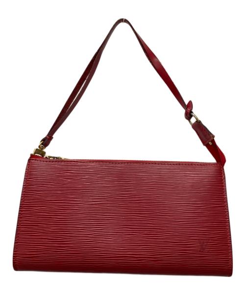 LOUIS VUITTON（ルイ ヴィトン）LOUIS VUITTON (ルイ ヴィトン) ワンショルダーバッグ レッドの古着・服飾アイテム