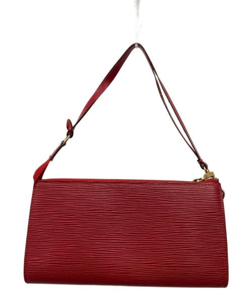 LOUIS VUITTON（ルイ ヴィトン）LOUIS VUITTON (ルイ ヴィトン) ワンショルダーバッグ レッドの古着・服飾アイテム