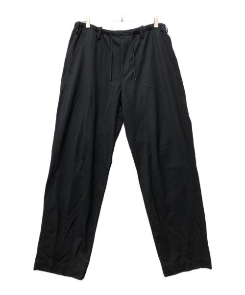 DRIES VAN NOTEN（ドリスヴァンノッテン）DRIES VAN NOTEN (ドリスヴァンノッテン) イージーパンツ ブラック サイズ:46の古着・服飾アイテム