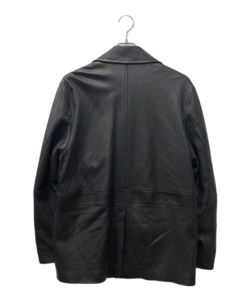 ASTRAET（アストラット）ASTRAET (アストラット) ラムレザー 4ボタン カバーオール ブラック サイズ:FREEの古着・服飾アイテム