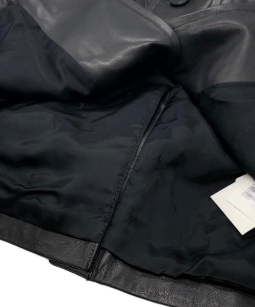 ASTRAET（アストラット）ASTRAET (アストラット) ラムレザー 4ボタン カバーオール ブラック サイズ:FREEの古着・服飾アイテム