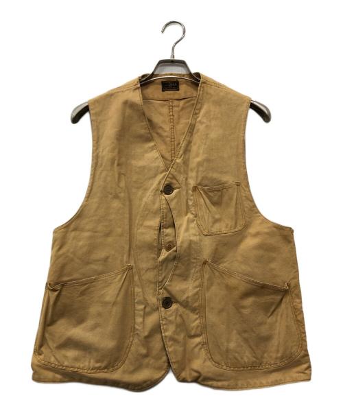 L.L.Bean（エルエルビーン）L.L.Bean (エルエルビーン) ハーフムーンハンティングベスト ベージュ サイズ:下記参照の古着・服飾アイテム