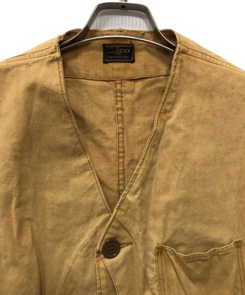 L.L.Bean（エルエルビーン）L.L.Bean (エルエルビーン) ハーフムーンハンティングベスト ベージュ サイズ:下記参照の古着・服飾アイテム