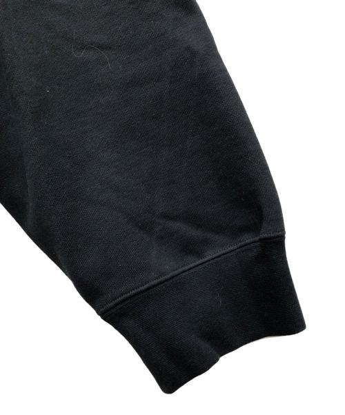 SUPREME（シュプリーム）Supreme (シュプリーム) NIKE (ナイキ) Leather Applique Hooded Sweatshirt ブラック サイズ:Lの古着・服飾アイテム