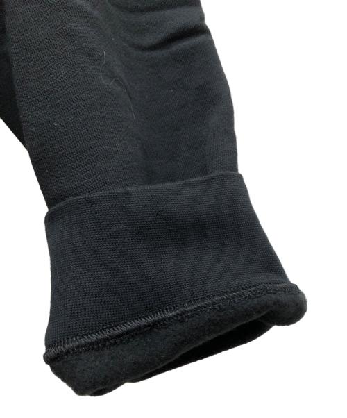 SUPREME（シュプリーム）Supreme (シュプリーム) NIKE (ナイキ) Leather Applique Hooded Sweatshirt ブラック サイズ:Lの古着・服飾アイテム