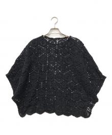 journal standard luxe（ジャーナルスタンダード ラックス）の古着「クロシェットニット」｜ブラック