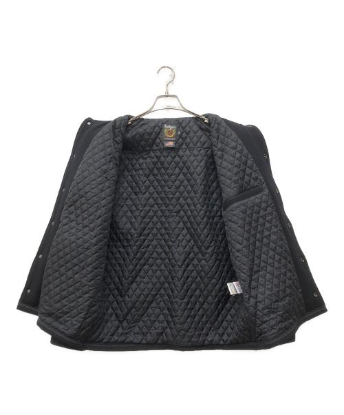 Schott（ショット）Schott (ショット) MELTON COACH JKT ブラック サイズ:40の古着・服飾アイテム
