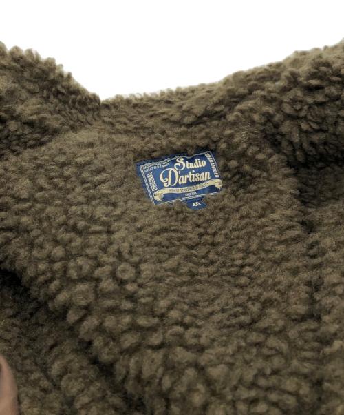 STUDIO D'ARTISAN（ステュディオダルチザン）STUDIO D'ARTISAN (ステュディオダルチザン) コーデュロイランチジャケット ネイビー サイズ:40の古着・服飾アイテム