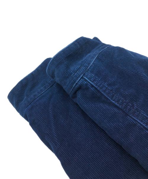 STUDIO D'ARTISAN（ステュディオダルチザン）STUDIO D'ARTISAN (ステュディオダルチザン) コーデュロイランチジャケット ネイビー サイズ:40の古着・服飾アイテム
