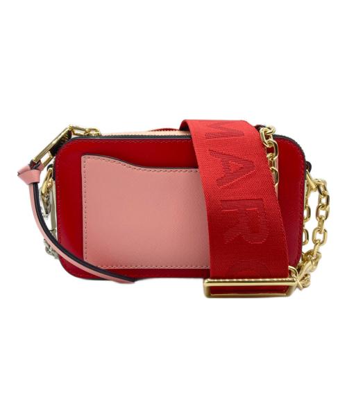 MARC JACOBS（マークジェイコブズ）MARC JACOBS (マークジェイコブズ) スナップショットショルダーバッグ ピンクの古着・服飾アイテム
